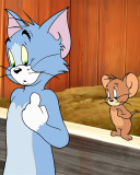 Screenshot №1 pro téma Tom and Jerry, Land of Witches 128x160
