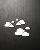 Fondo de pantalla Abstract Clouds 128x160