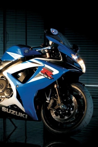 Fondo de pantalla Suzuki GSXR 750 320x480