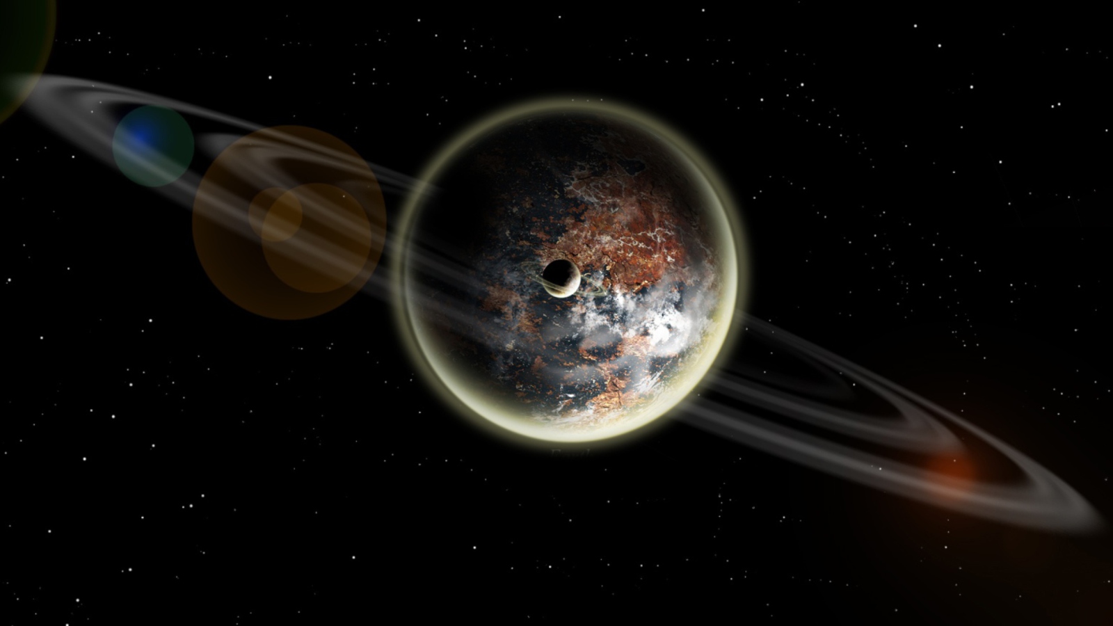 Screenshot №1 pro téma Distant Planet 1600x900