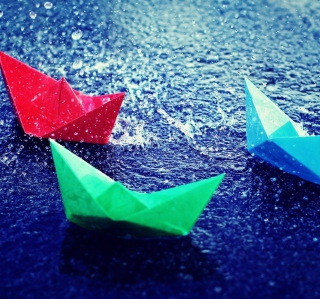 Paper Boats - Obrázkek zdarma pro iPad mini