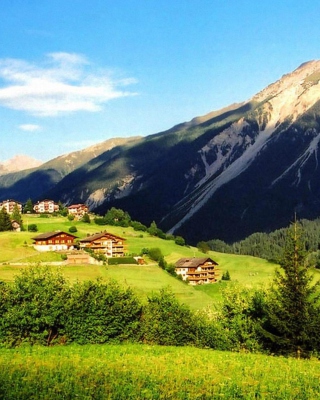 Lake Mountain - The Alps - Obrázkek zdarma pro Nokia Lumia 2520