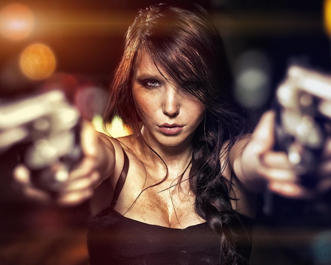 Обои Killer girl 1280x1024