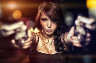 Killer girl Background for Android, iPhone and iPad