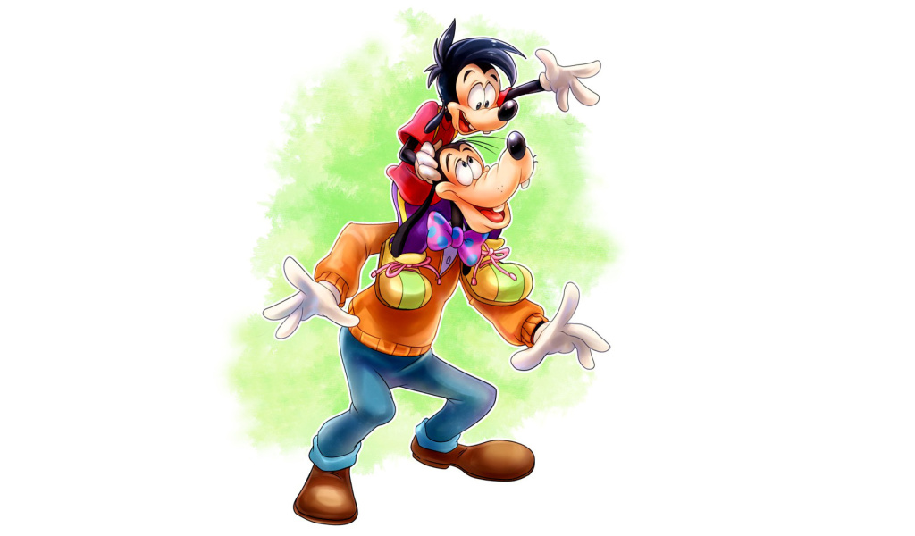 Обои Goofy 1024x600