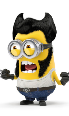 Das Wolverine Minion Wallpaper 240x400