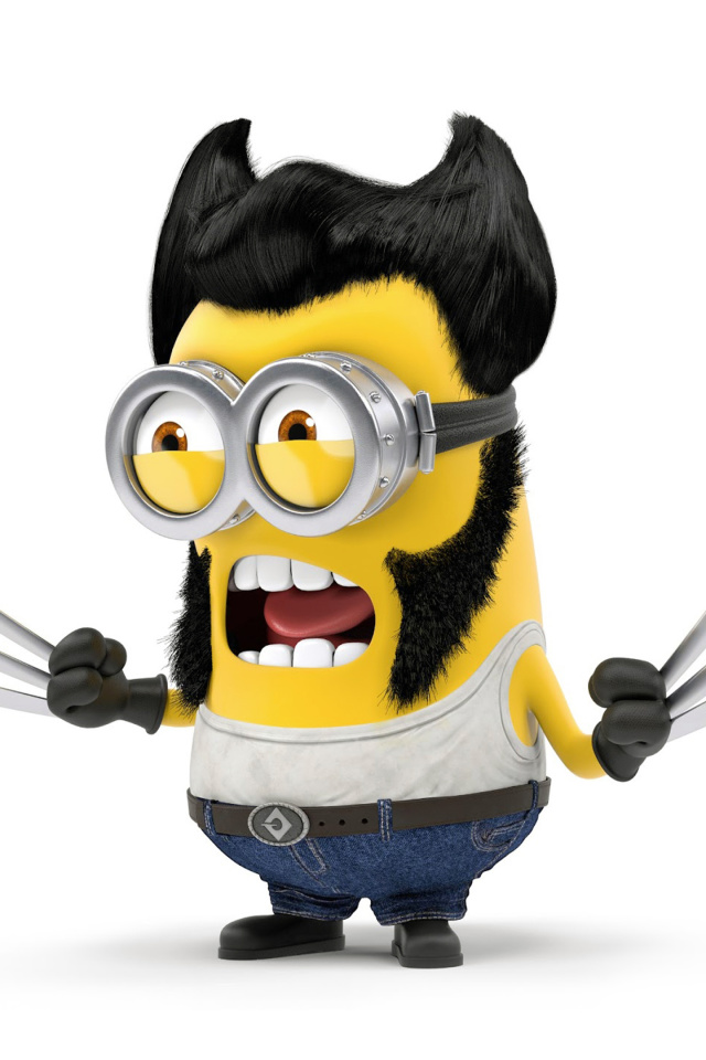 Screenshot №1 pro téma Wolverine Minion 640x960