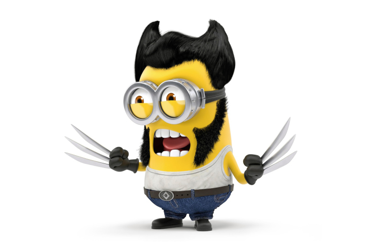 Das Wolverine Minion Wallpaper