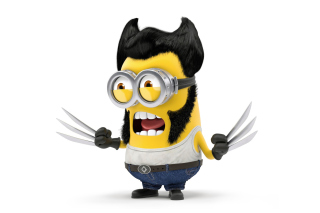 Free Wolverine Minion Picture for Android, iPhone and iPad