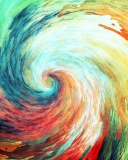 Swirl Artwork wallpaper 128x160