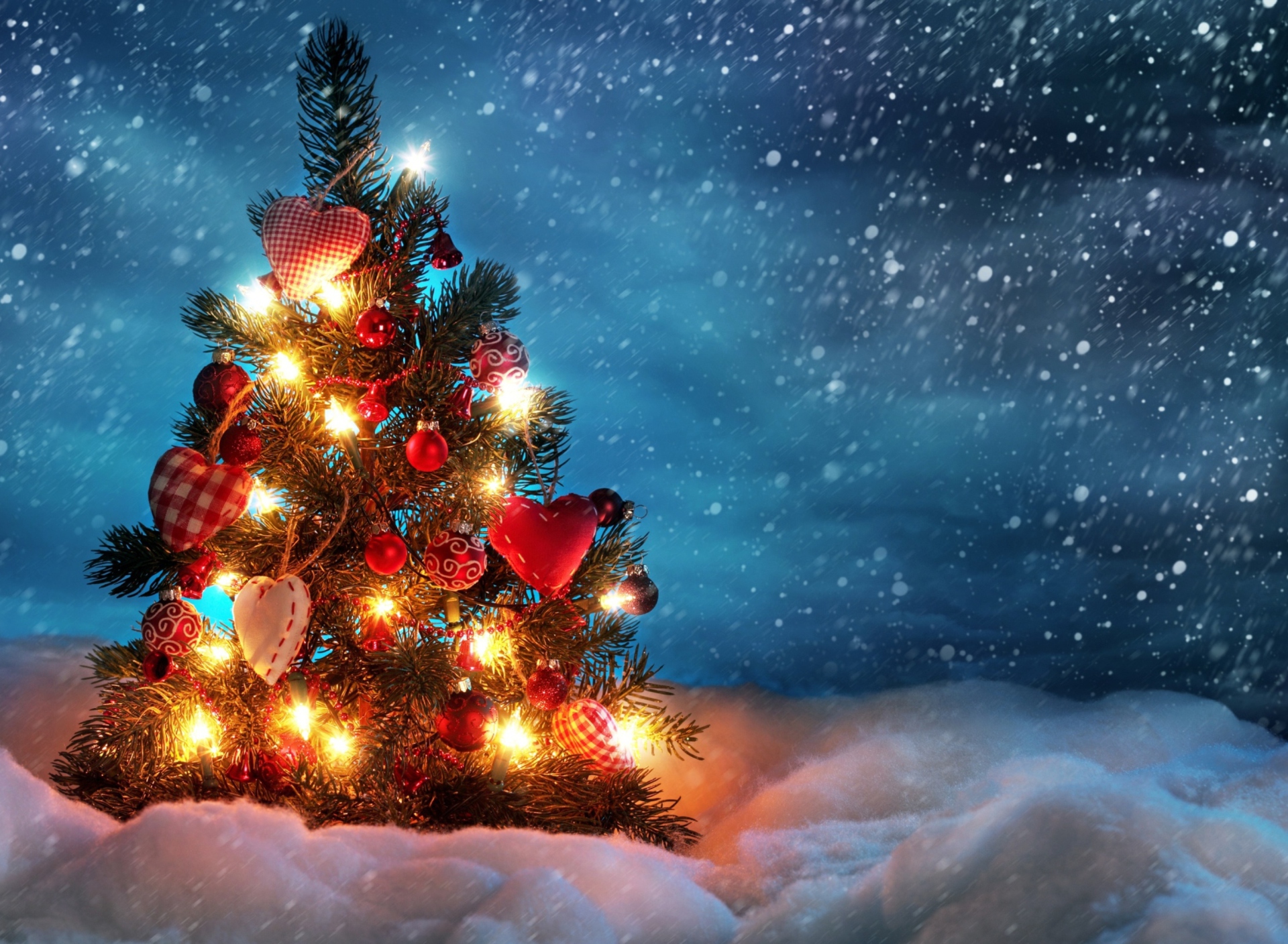 Beautiful Christmas Tree wallpaper 1920x1408