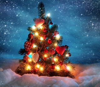 Beautiful Christmas Tree sfondi gratuiti per 2048x2048