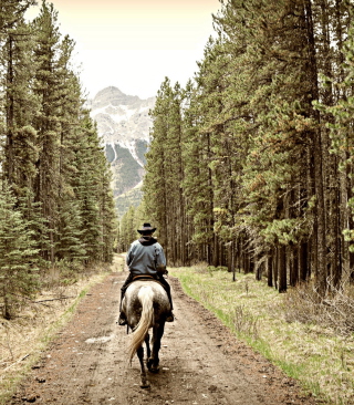 Horse Rider sfondi gratuiti per iPhone 6 Plus