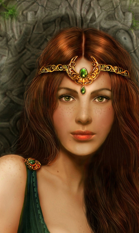 Screenshot №1 pro téma Celtic Princess 480x800