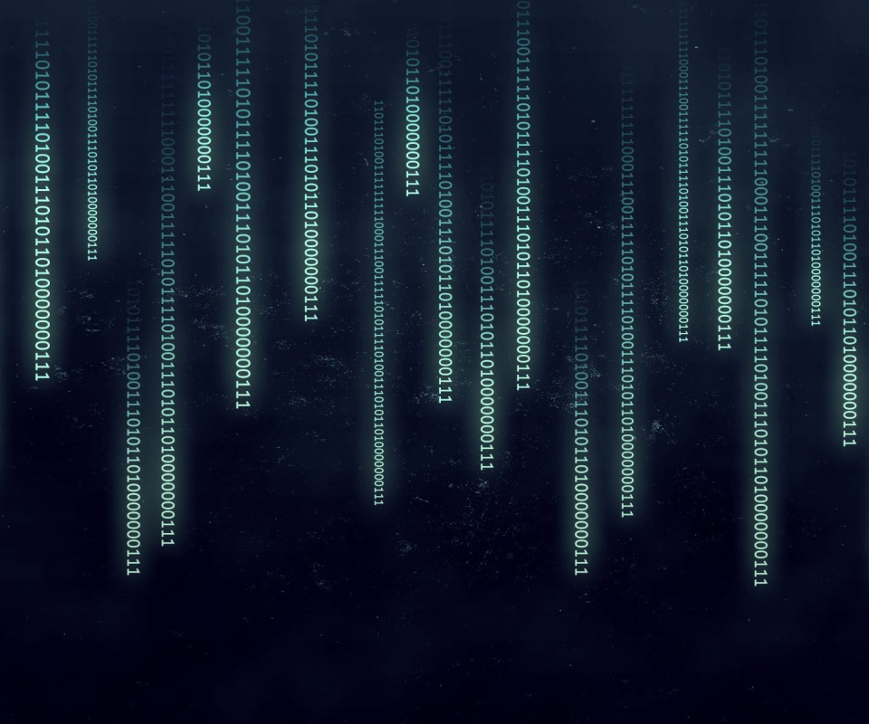 Matrix Binary Numbers screenshot #1 960x800