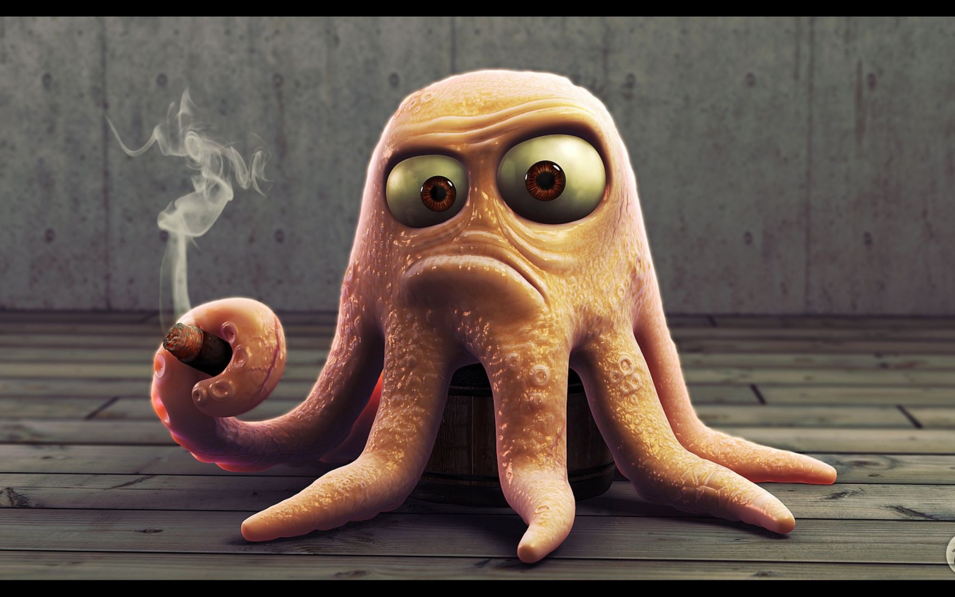 Angry Octopus screenshot #1 1920x1200