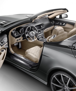 Mercedes-Benz SL 65 AMG Interior - Obrázkek zdarma pro 480x640
