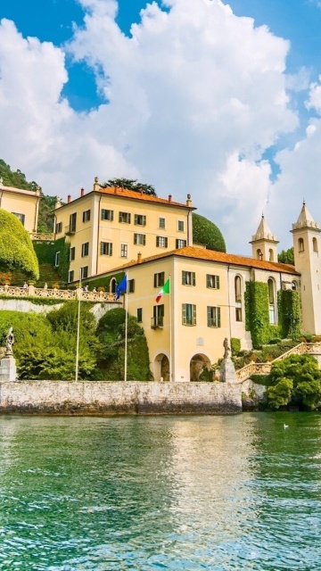 Das Lake Como in Italy Must Visit Wallpaper 360x640