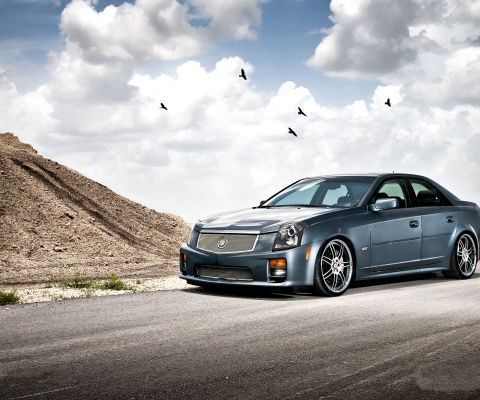 Cadillac CTS-V Test Drive wallpaper 480x400