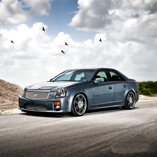 Cadillac CTS-V Test Drive sfondi gratuiti per iPad 3