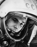 Das Yuri Gagarin First Austronaut Wallpaper 128x160