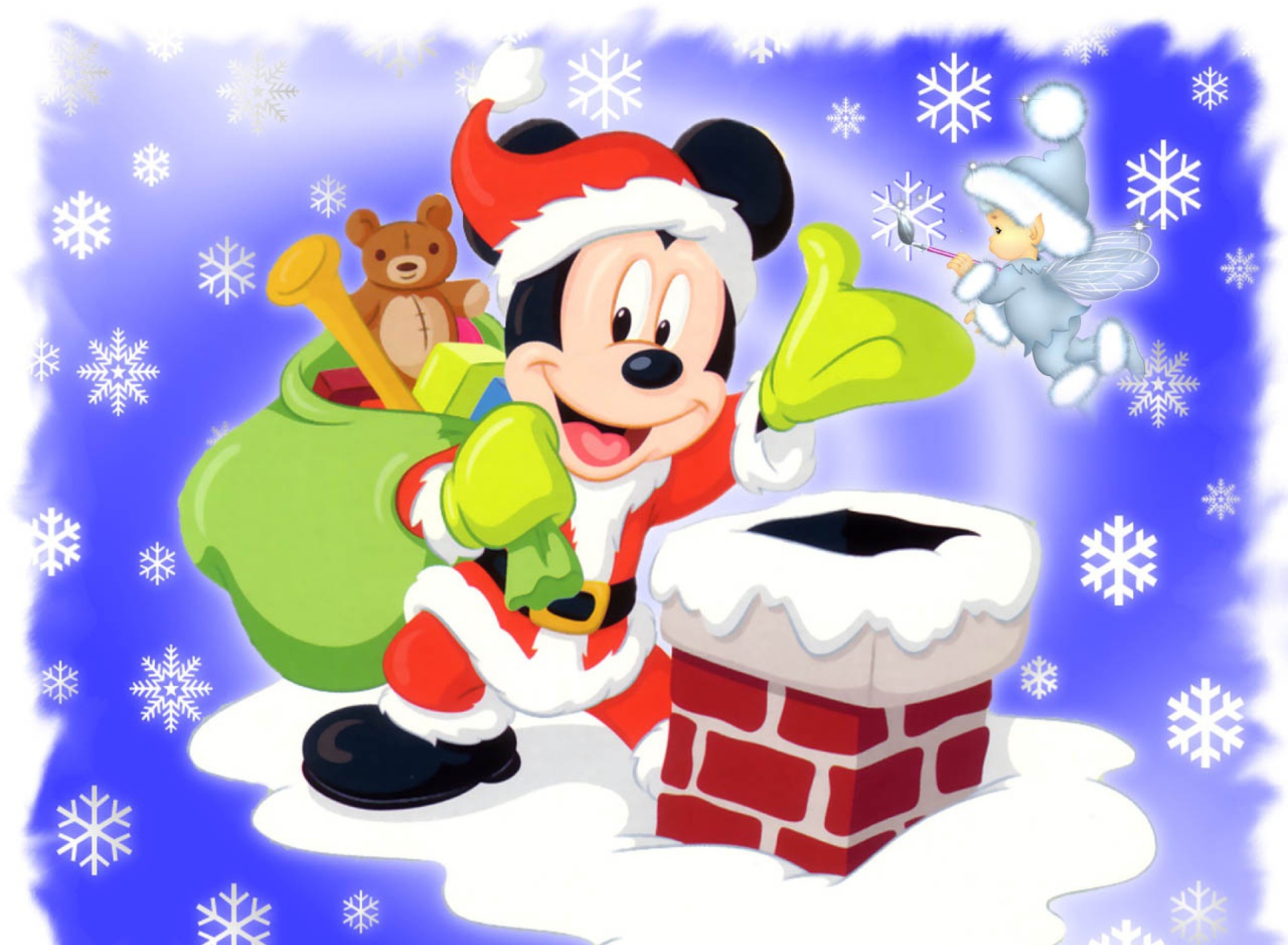 Mickey Santa screenshot #1 1920x1408