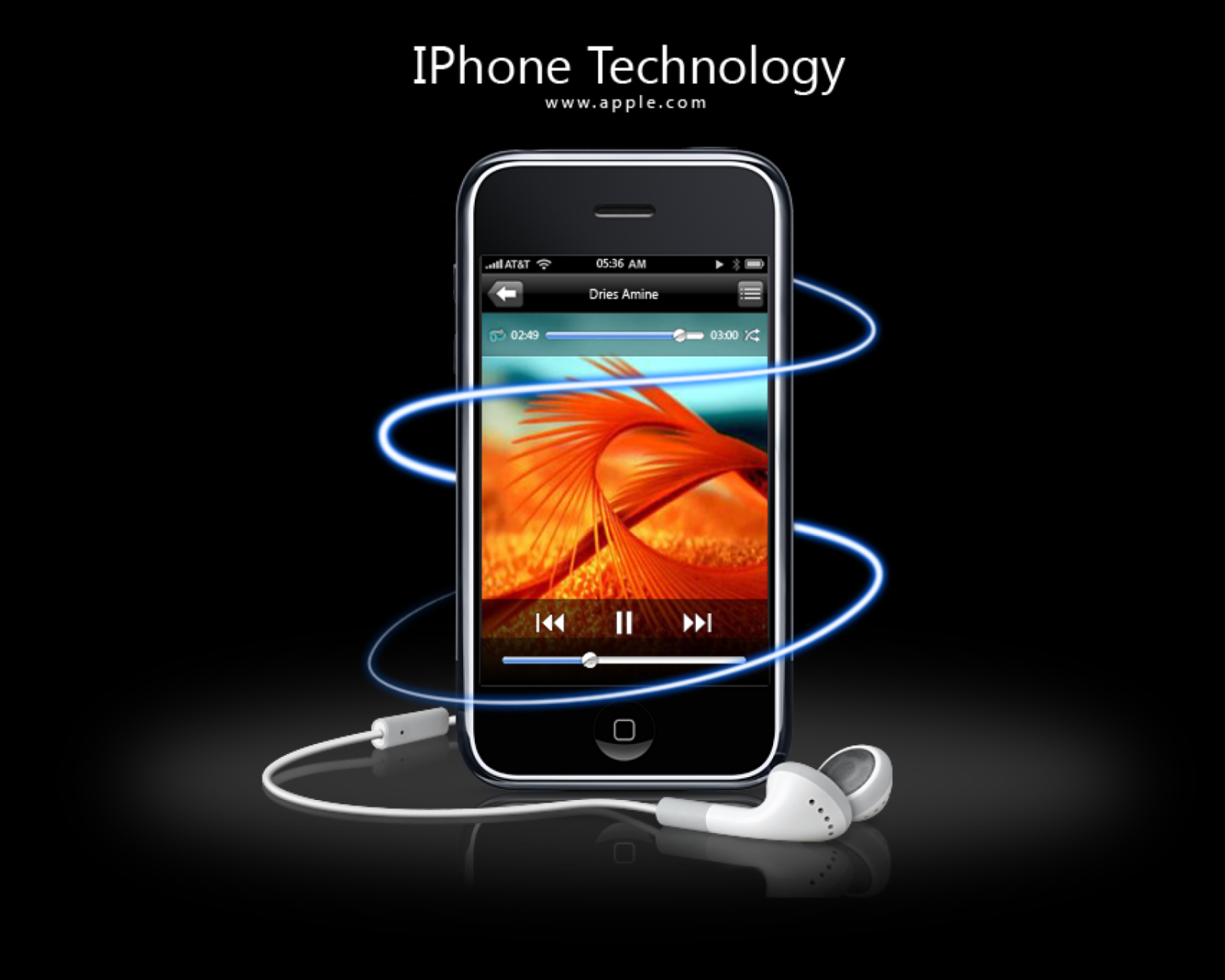 Screenshot №1 pro téma IPhone Technology 1600x1280