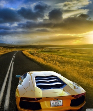 Lamborghini Aventador - Obrázkek zdarma pro 640x1136