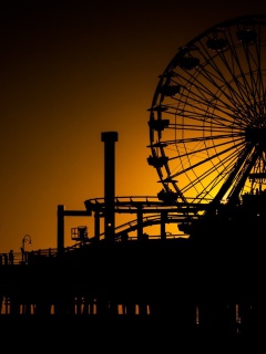 Santa Monica, California wallpaper 240x320