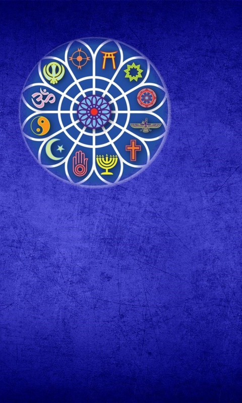 Fondo de pantalla Unity of Religions 480x800