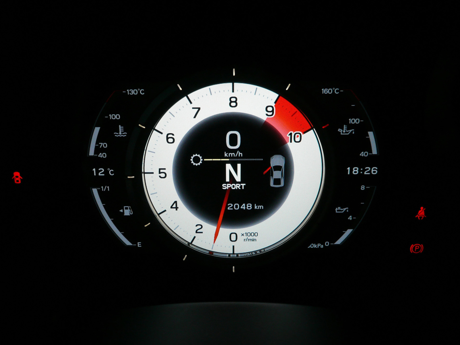 Lexus LFA Tachometer screenshot #1 1600x1200