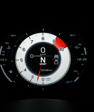 Lexus LFA Tachometer - Obrázkek zdarma pro 480x640