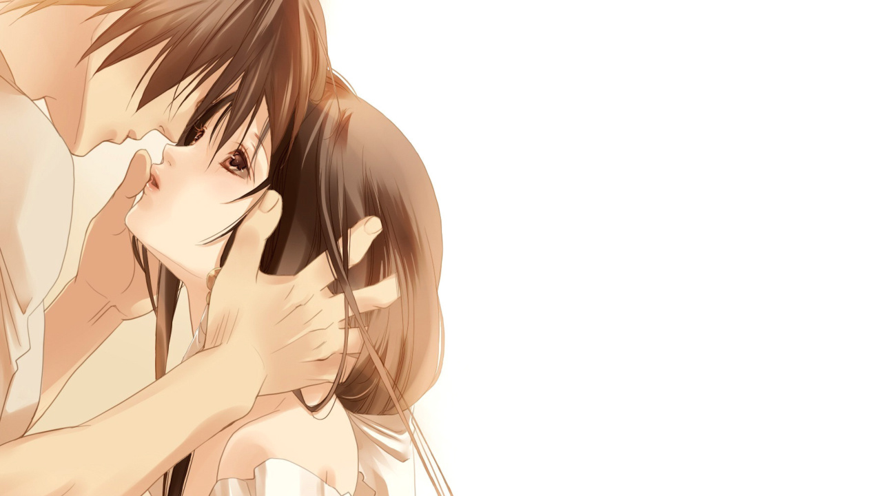 Das Anime Couple Wallpaper 1280x720