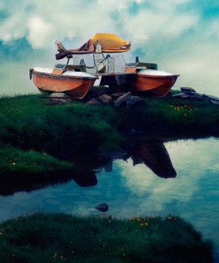 Boat - Obrázkek zdarma pro iPhone 5S