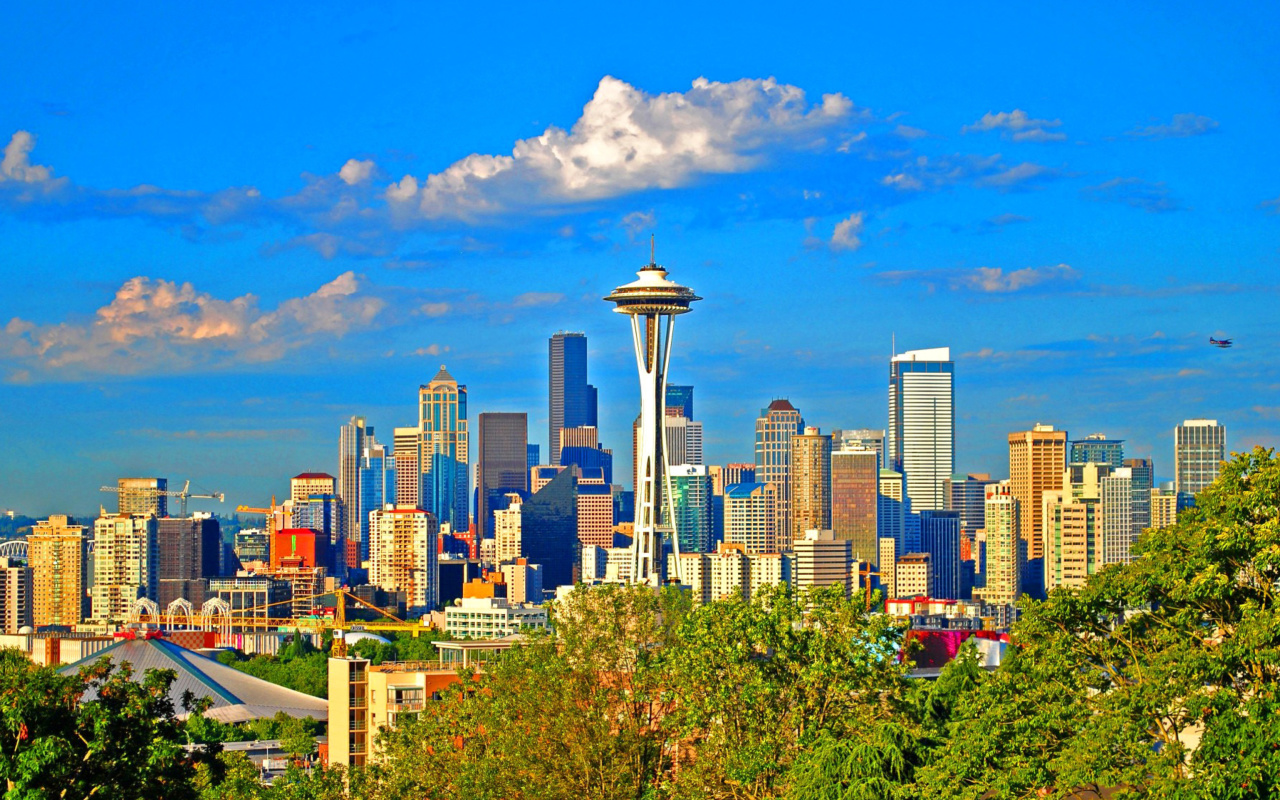 Screenshot №1 pro téma Seattle Landscape, Washington 1280x800