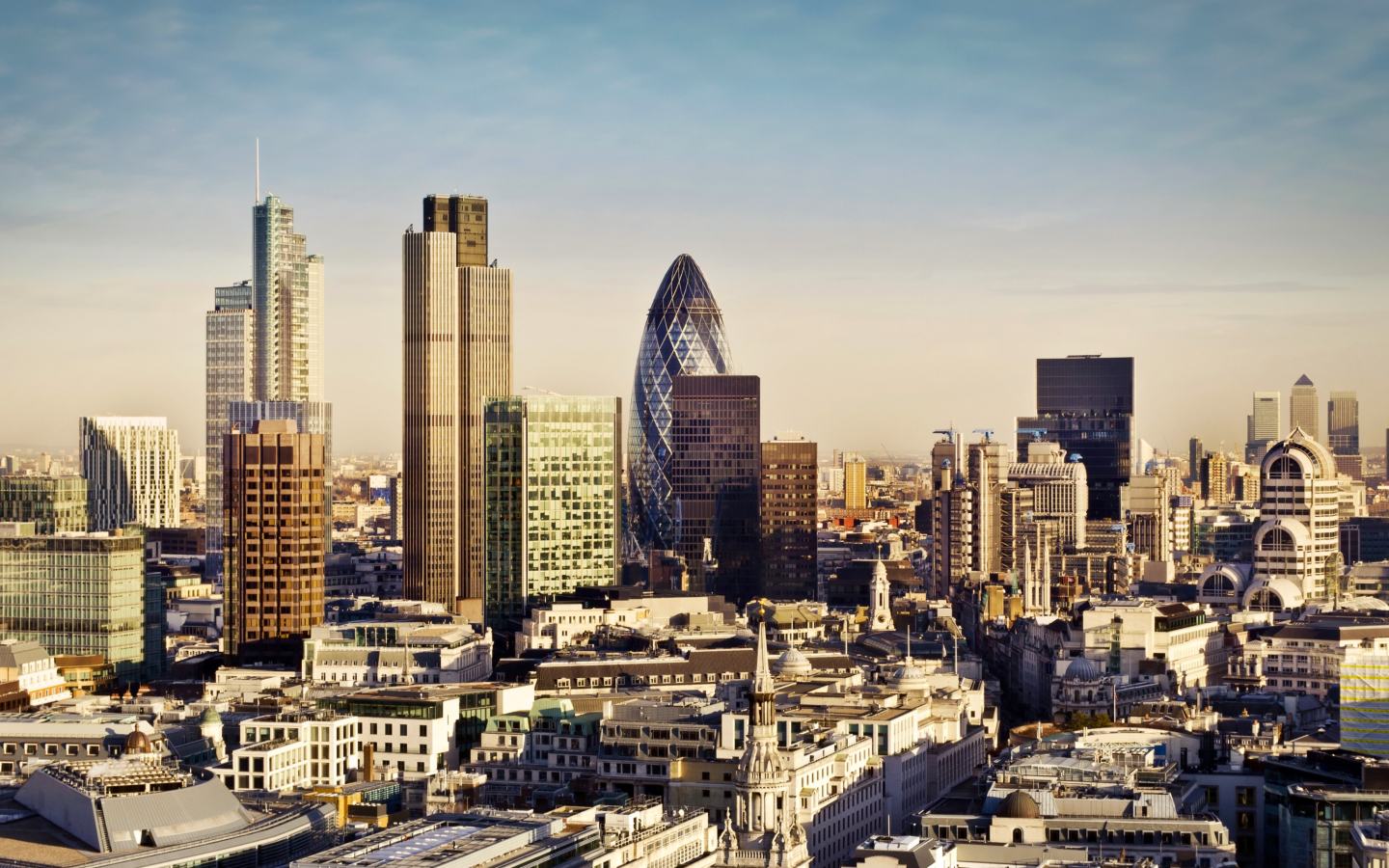 London City Panorama wallpaper 1440x900