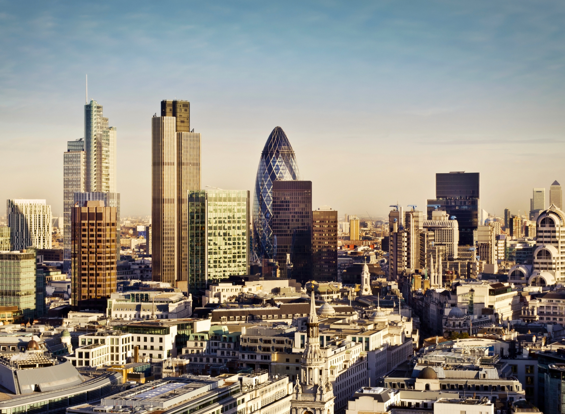 Fondo de pantalla London City Panorama 1920x1408