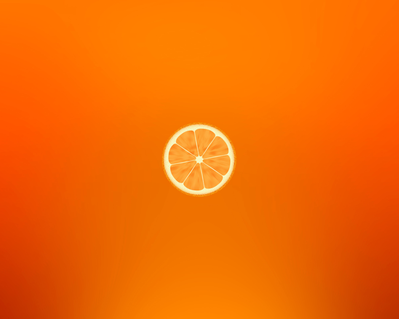 Screenshot №1 pro téma Orange Illustration 1280x1024