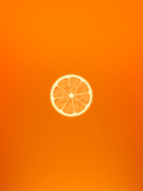 Screenshot №1 pro téma Orange Illustration 480x640