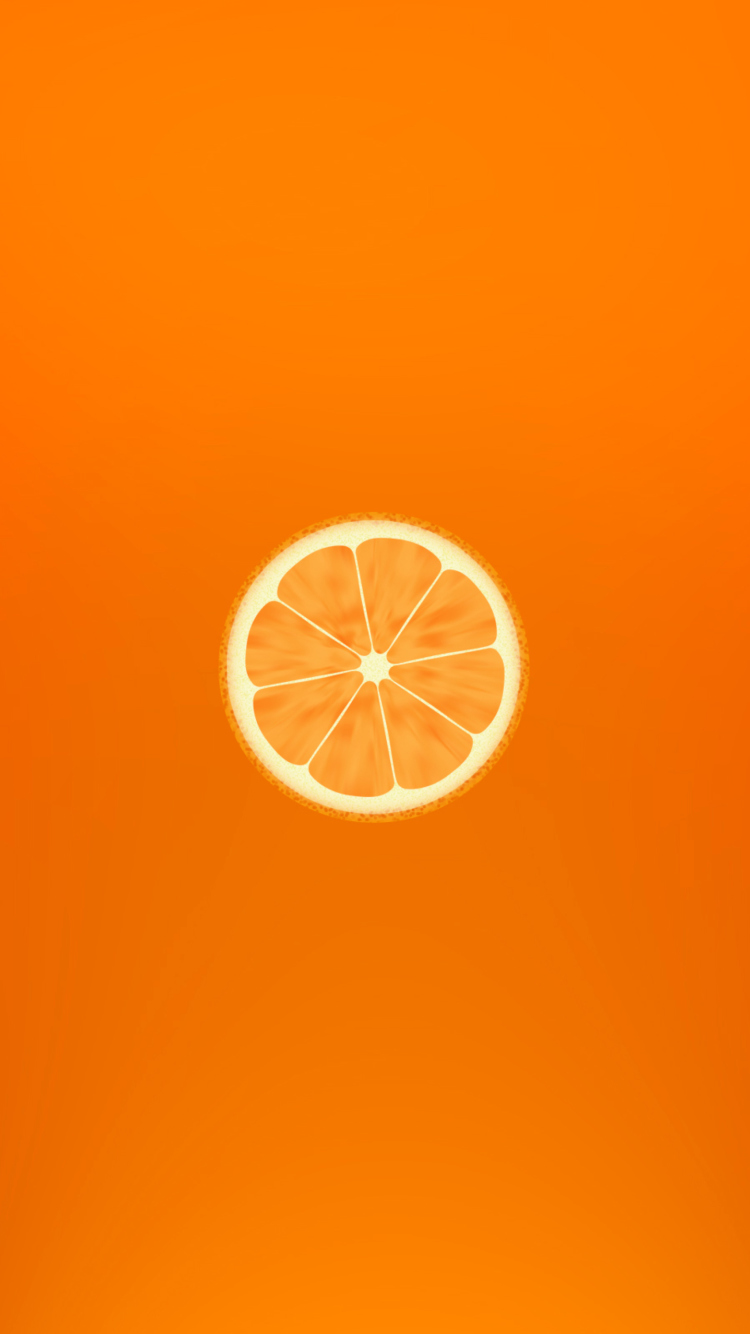 Screenshot №1 pro téma Orange Illustration 750x1334
