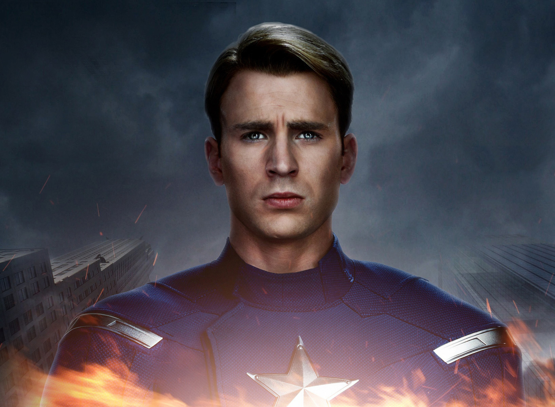 Обои Captain America 1920x1408