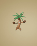 Screenshot №1 pro téma Funny Coconut Palm Tree Illustration 128x160