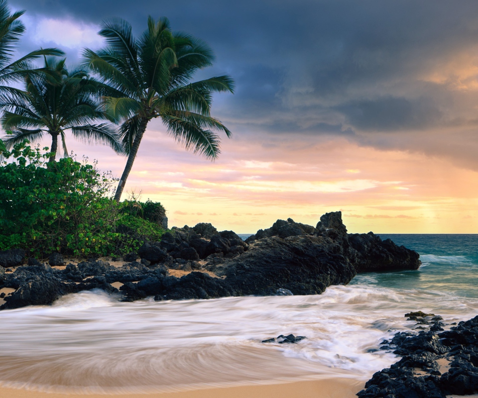 Hawaii Beach wallpaper 960x800