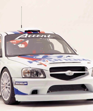 Hyundai Accent WRC - Obrázkek zdarma pro Nokia C5-03