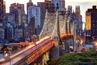 Free Queensboro Bridge Picture for Android, iPhone and iPad