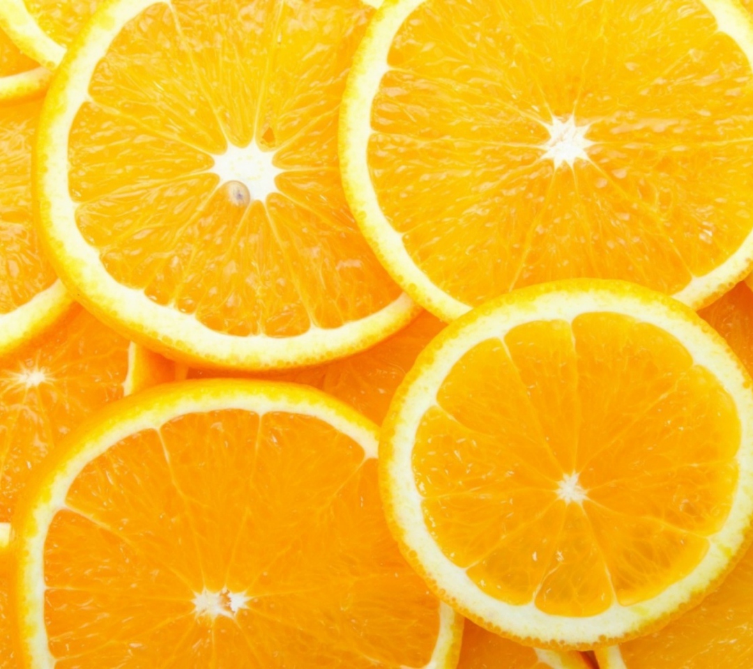Orange Slices wallpaper 1080x960