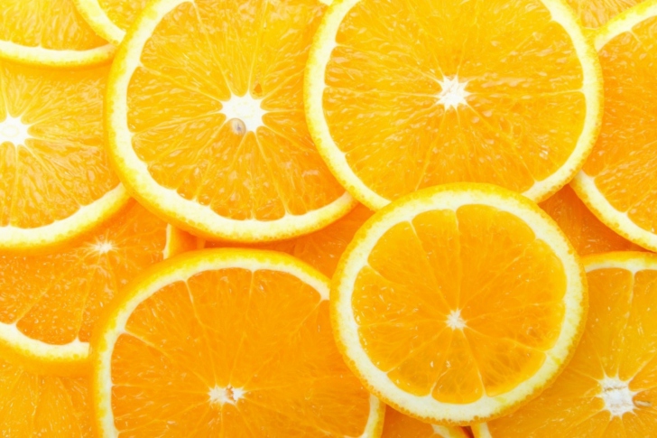 Orange Slices wallpaper