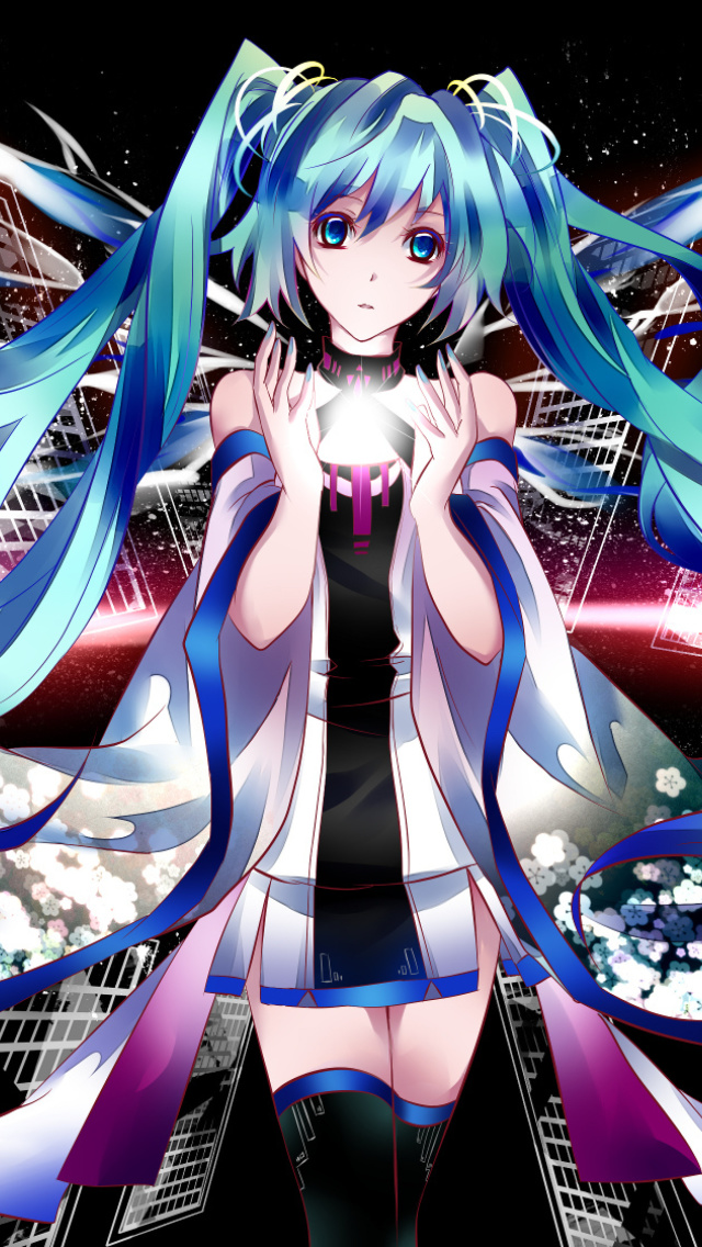 Screenshot №1 pro téma Vocaloid Hatsune Miku 640x1136