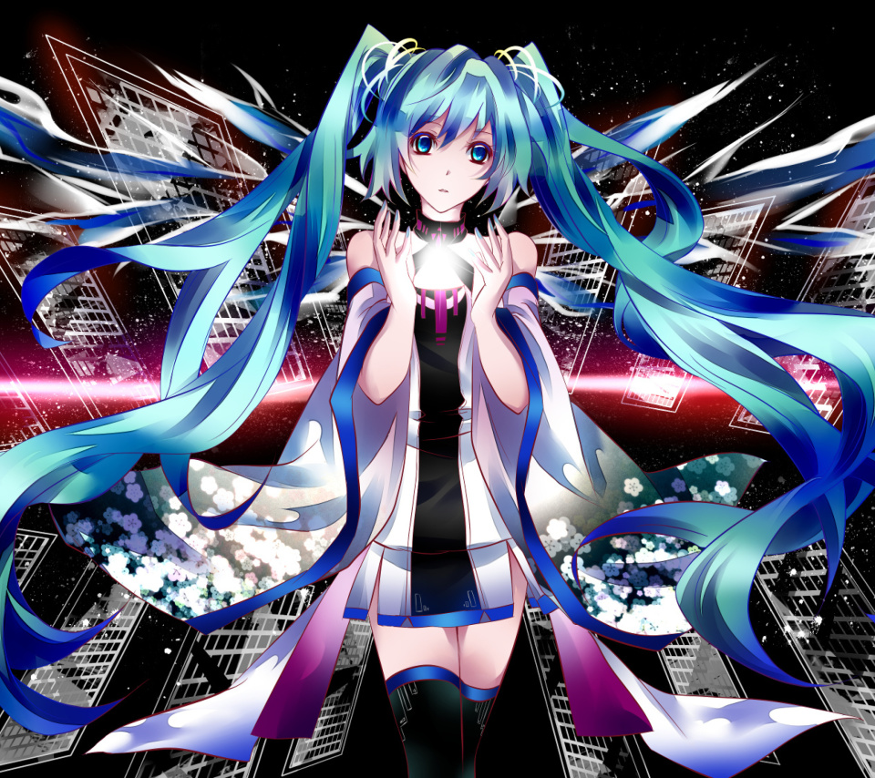 Screenshot №1 pro téma Vocaloid Hatsune Miku 960x854