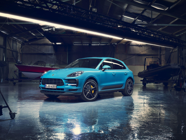 Das Porsche Macan S Wallpaper 640x480